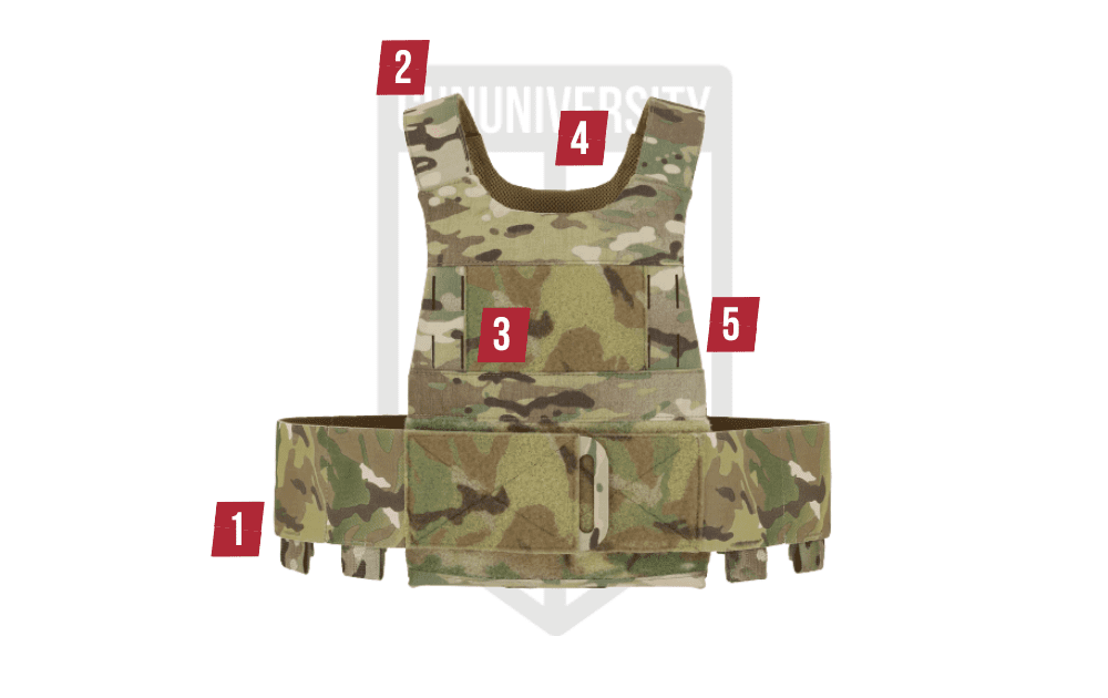 THE SLICKSTER - concealed low profile plate carrier for